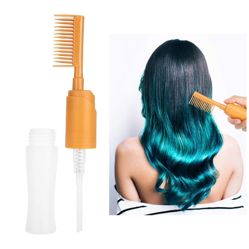 Jadeshay Root Comb Applicator Bottle for Hair Dye, 110ml PP Material, With Comb, Graduated Bottle, Easy to Use, Wide Application, Liquid, 1 Count, all hair colors, Suitable for Home and Salon Use - Image 2